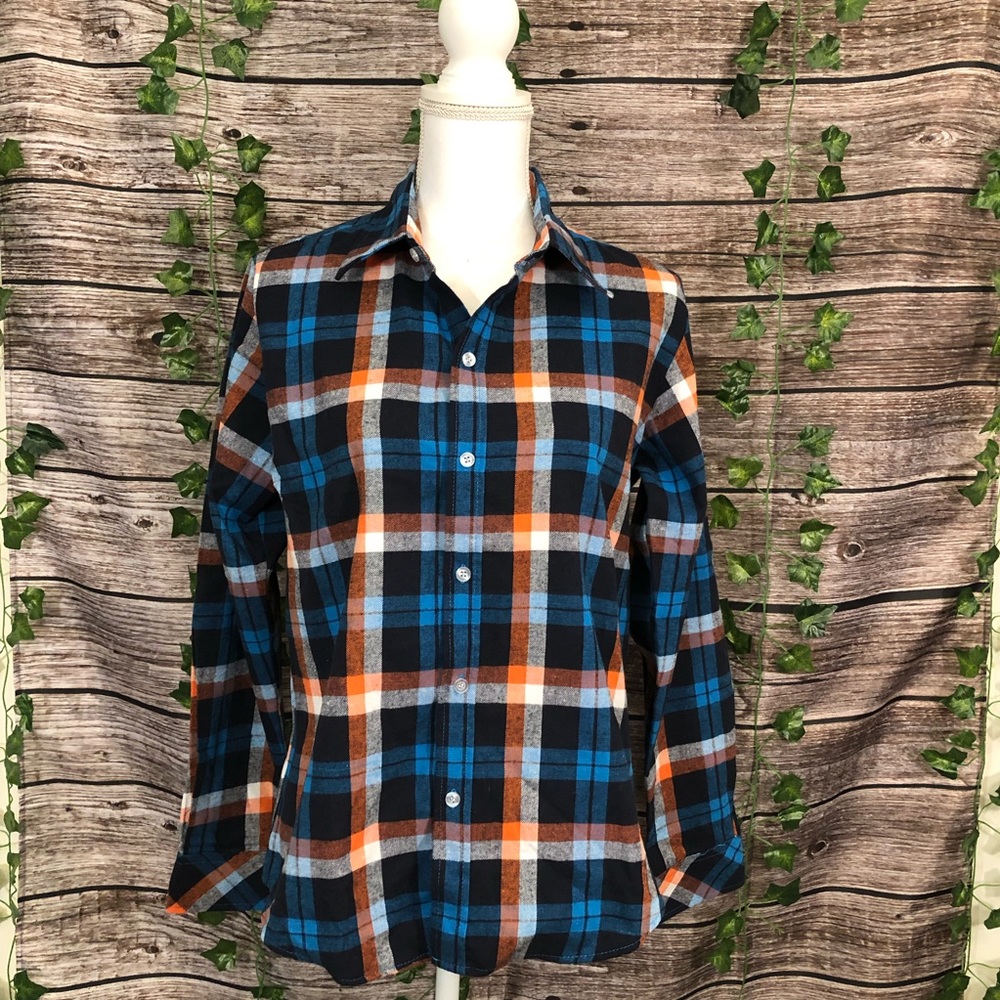 NWOT- Sparshine XXL button down plaid shirt